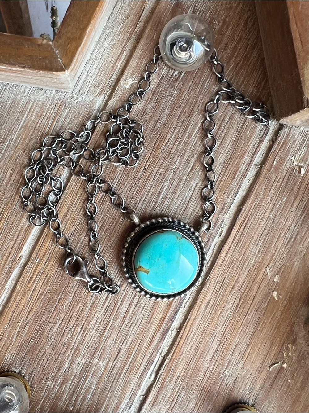 Royston Stone Pendant Necklace